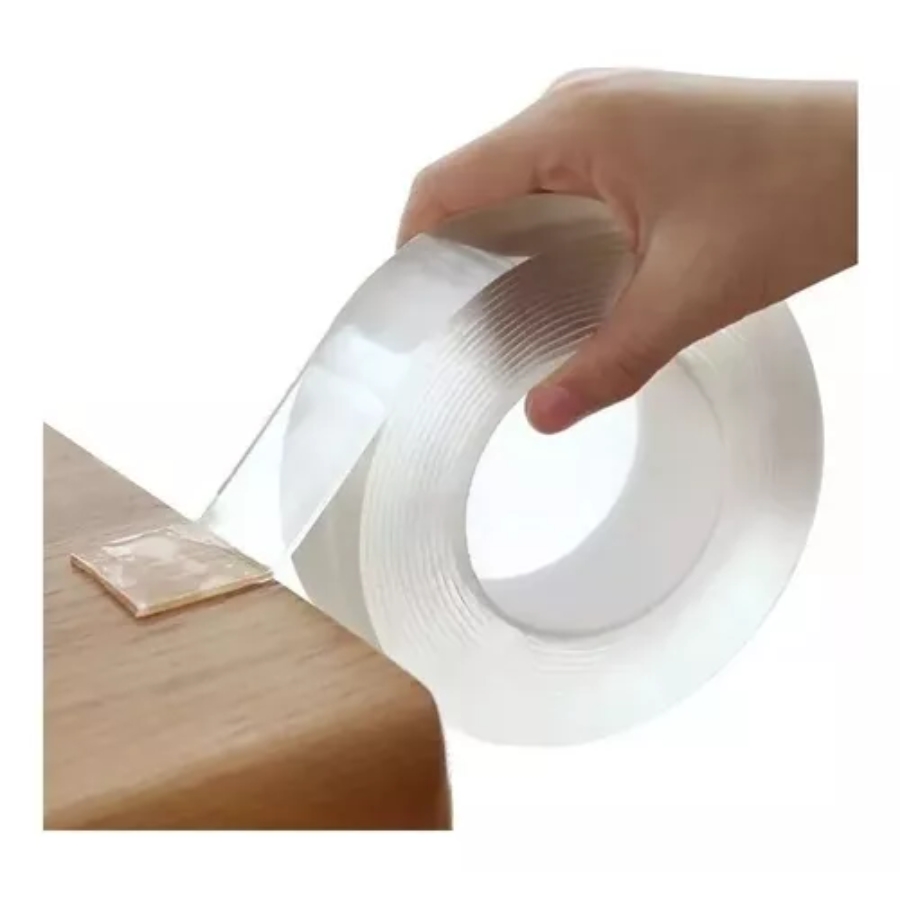 Cinta Doble Cara Adhesiva Gel Removible